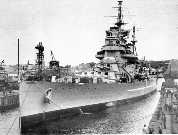 Линейные корабли типа “Кинг Джордж V”. 1937-1958 гг. Линейные корабли типа “Кинг Джордж V”. 1937-1958 гг.