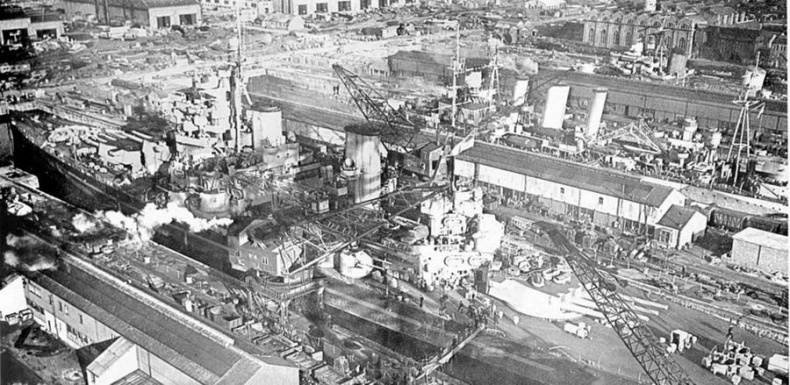 Линейные корабли типа “Кинг Джордж V”. 1937-1958 гг. Линейные корабли типа “Кинг Джордж V”. 1937-1958 гг.