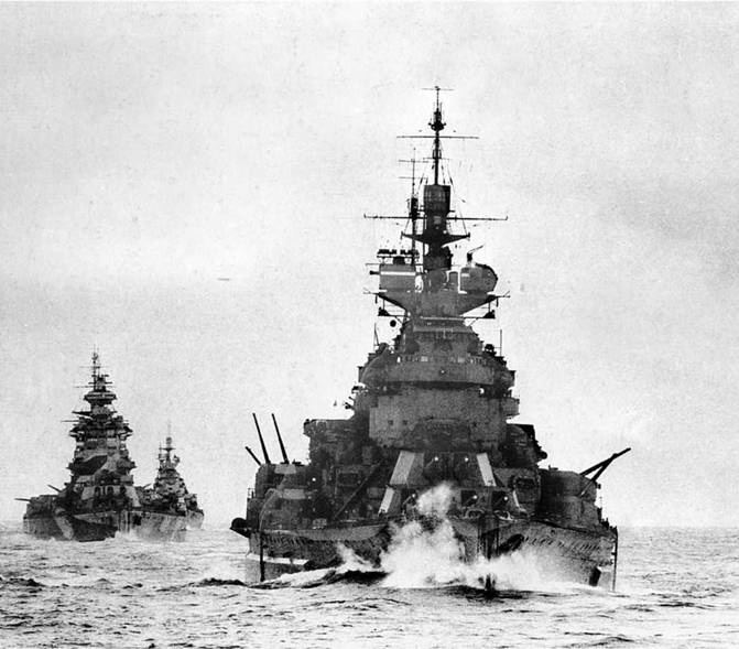 Линейные корабли типа “Кинг Джордж V”. 1937-1958 гг. Линейные корабли типа “Кинг Джордж V”. 1937-1958 гг.