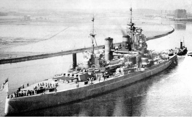 Линейные корабли типа “Кинг Джордж V”. 1937-1958 гг. Линейные корабли типа “Кинг Джордж V”. 1937-1958 гг.