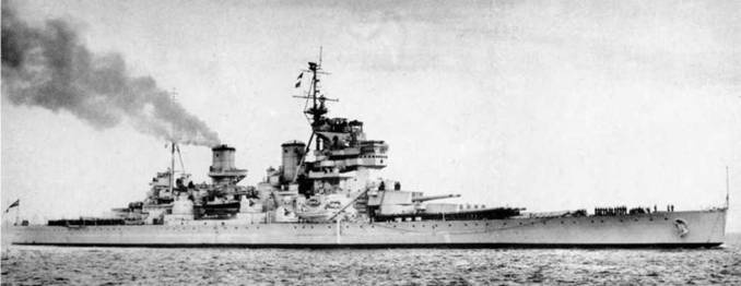 Линейные корабли типа “Кинг Джордж V”. 1937-1958 гг. Линейные корабли типа “Кинг Джордж V”. 1937-1958 гг.