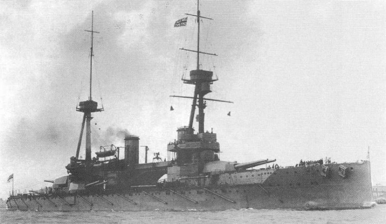 Линейные корабли типа “Нептун”. 1909-1928 гг.