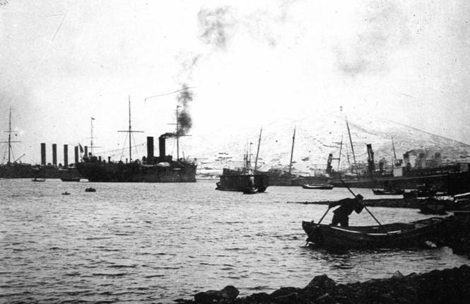 Морская минная война у Порт-Артура