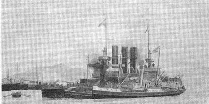 На броненосце “Пересвет". 1903-1905 гг.