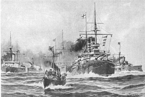 На броненосце “Пересвет". 1903-1905 гг.