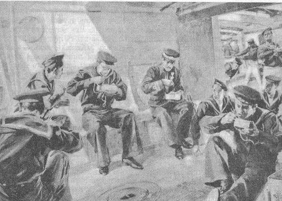 На броненосце “Пересвет". 1903-1905 гг.