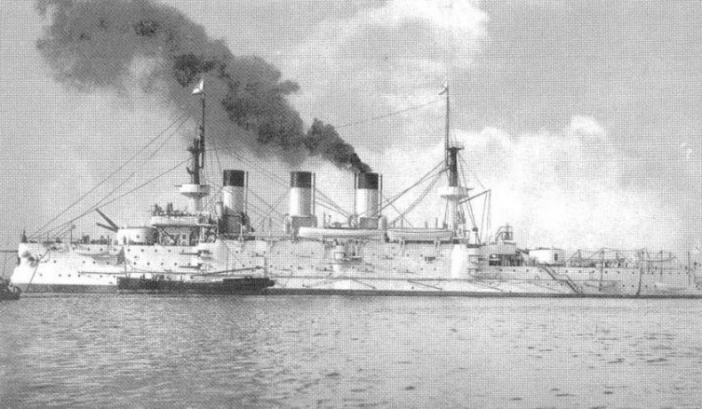 На броненосце “Пересвет". 1903-1905 гг.