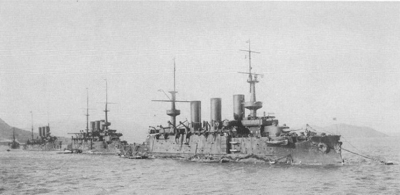 На броненосце “Пересвет". 1903-1905 гг.