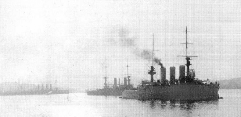 На броненосце “Пересвет". 1903-1905 гг.