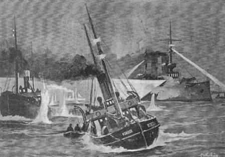 На броненосце «Князь Суворов»