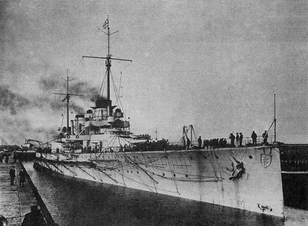 На линейном крейсере Гебен
