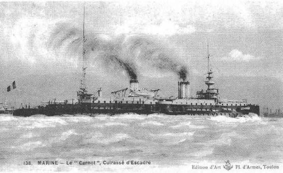 Образцовые броненосцы Франции. Часть II. “Карно” (1891-1922)