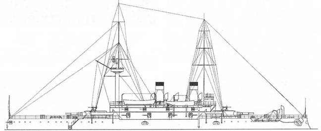 Броненосец “Наварин”. 1888-1905 гг.