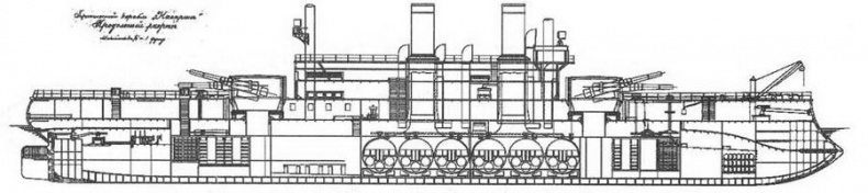 Броненосец “Наварин”. 1888-1905 гг.