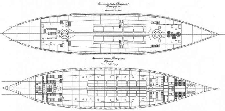 Броненосец “Наварин”. 1888-1905 гг.