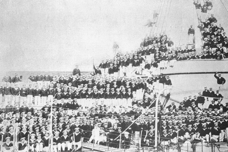 Броненосец “Наварин”. 1888-1905 гг.