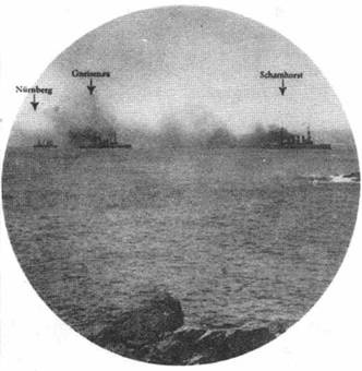 Броненосные крейсера “Шарнхорст”, “Гнейзенау” и “Блюхер” (1905-1914)