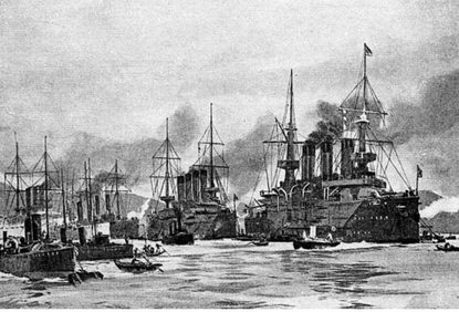 Броненосный крейсер "Баян"(1897-1904) Броненосный крейсер "Баян"(1897-1904)