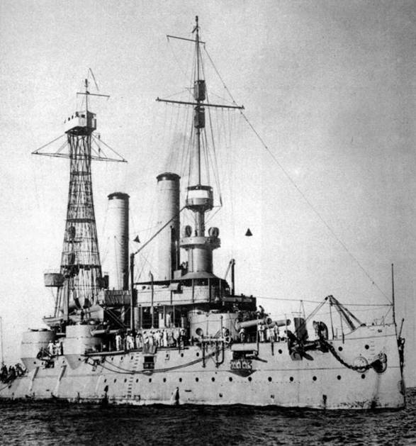 Броненосцы Соединенных Штатов Америки "Мэн", "Техас", "Индиана", "Массачусетс", "Орегон" и "Айова"