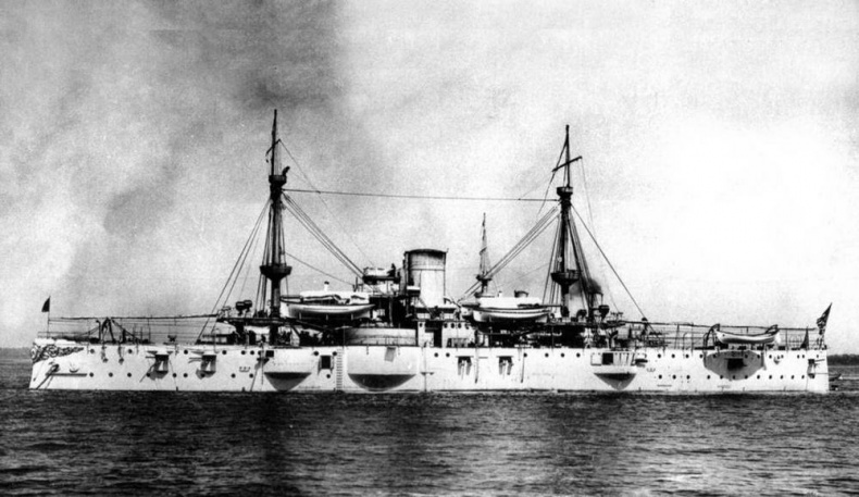 Броненосцы Соединенных Штатов Америки "Мэн", "Техас", "Индиана", "Массачусетс", "Орегон" и "Айова"