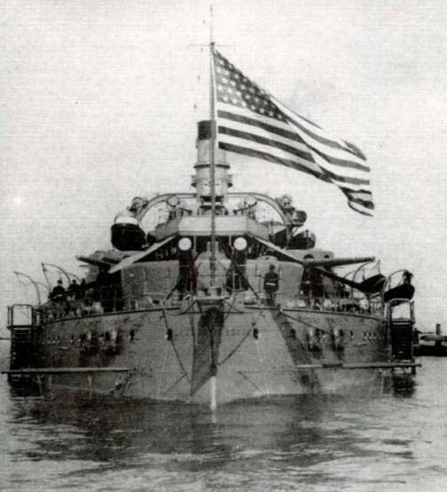 Броненосцы Соединенных Штатов Америки "Мэн", "Техас", "Индиана", "Массачусетс", "Орегон" и "Айова"