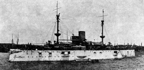 Броненосцы Соединенных Штатов Америки "Мэн", "Техас", "Индиана", "Массачусетс", "Орегон" и "Айова"