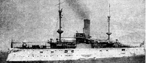 Броненосцы Соединенных Штатов Америки "Мэн", "Техас", "Индиана", "Массачусетс", "Орегон" и "Айова"