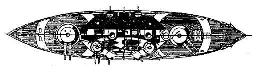 Броненосцы Соединенных Штатов Америки "Мэн", "Техас", "Индиана", "Массачусетс", "Орегон" и "Айова"