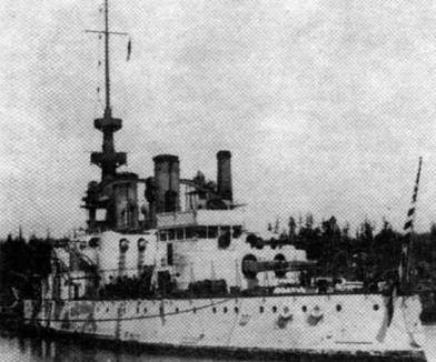 Броненосцы Соединенных Штатов Америки "Мэн", "Техас", "Индиана", "Массачусетс", "Орегон" и "Айова"