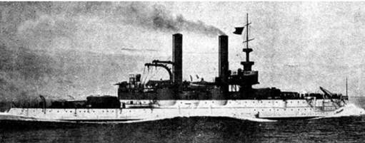 Броненосцы Соединенных Штатов Америки "Мэн", "Техас", "Индиана", "Массачусетс", "Орегон" и "Айова"