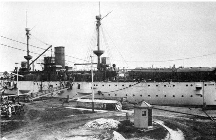 Броненосцы Соединенных Штатов Америки "Мэн", "Техас", "Индиана", "Массачусетс", "Орегон" и "Айова"