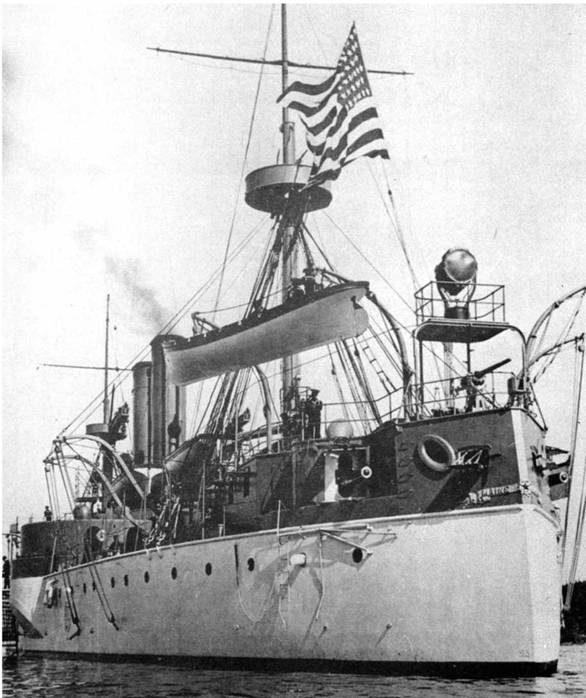 Броненосцы Соединенных Штатов Америки "Мэн", "Техас", "Индиана", "Массачусетс", "Орегон" и "Айова"