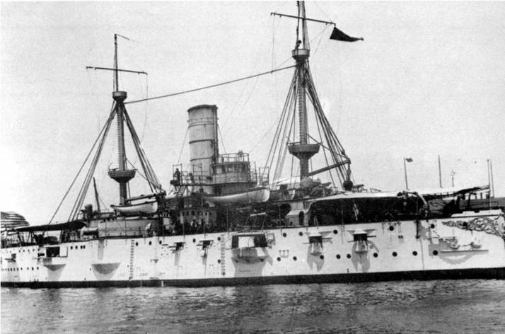 Броненосцы Соединенных Штатов Америки "Мэн", "Техас", "Индиана", "Массачусетс", "Орегон" и "Айова"