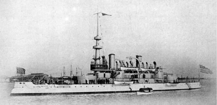 Броненосцы Соединенных Штатов Америки "Мэн", "Техас", "Индиана", "Массачусетс", "Орегон" и "Айова"