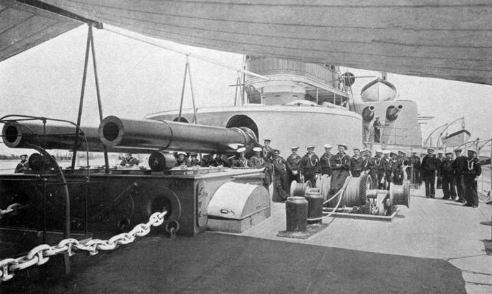 Броненосцы Соединенных Штатов Америки "Мэн", "Техас", "Индиана", "Массачусетс", "Орегон" и "Айова"