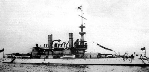 Броненосцы Соединенных Штатов Америки "Мэн", "Техас", "Индиана", "Массачусетс", "Орегон" и "Айова"