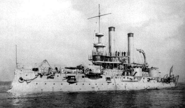 Броненосцы Соединенных Штатов Америки "Мэн", "Техас", "Индиана", "Массачусетс", "Орегон" и "Айова"