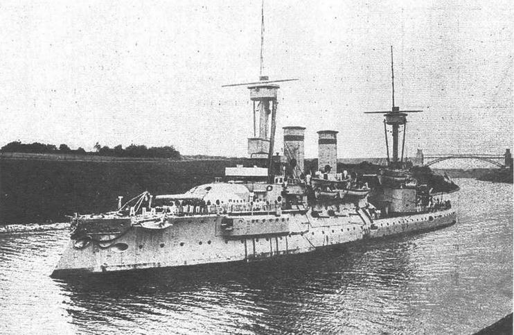 Броненосцы типа “Бранденбург” Броненосцы типа “Бранденбург”