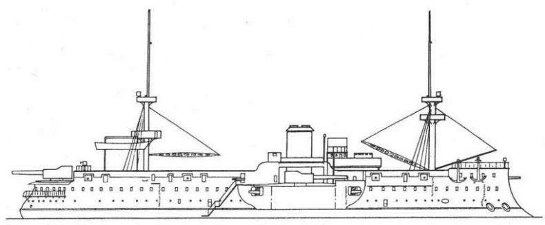 Броненосцы типа “Редутабль" (1871-1921)