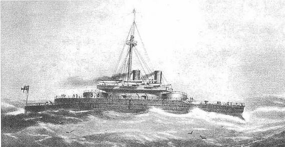 Брустверно-башенные броненосцы “Глаттон”, “Девастейшен”, “Тандерер” и “Дредноут”. 1868-1908 гг.