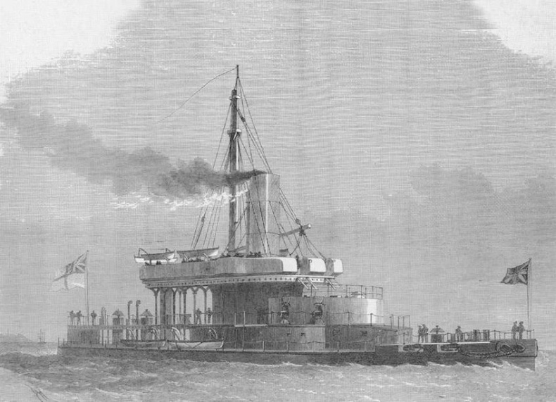 Брустверно-башенные броненосцы “Глаттон”, “Девастейшен”, “Тандерер” и “Дредноут”. 1868-1908 гг.