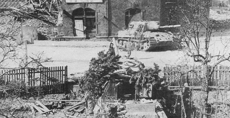 «Ягдтигр» самый большой истребитель танков