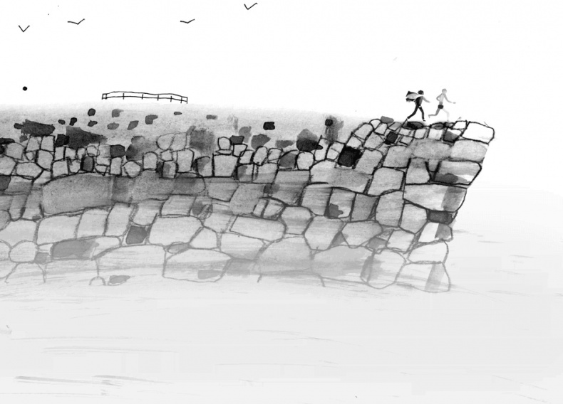 Вратарь и море Вратарь и море