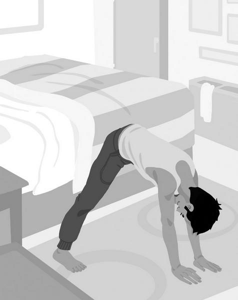 Йога между делом. В пробке, на работе, в самолете