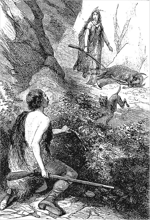 Отважная охотница